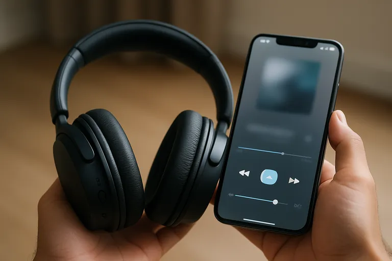 Kies de draadloze koptelefoon die naadloos samenwerkt met je telefoon voor helder geluid en volledige vrijheid