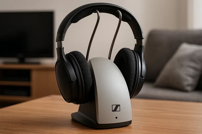 Wat is de Sennheiser draadloze koptelefoon RS 120 ii?