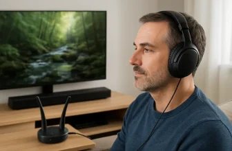 Ongestoord TV-kijken met een draadloze koptelefoon voor helder en comfortabel geluid