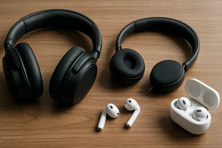 Soorten draadloze koptelefoons en toepassingen