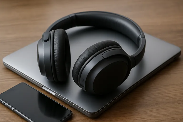 Wat is een draadloze koptelefoon met active noise cancelling (ANC)