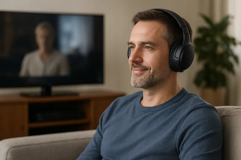 Wat is een draadloze koptelefoon voor TV en hoe werkt het